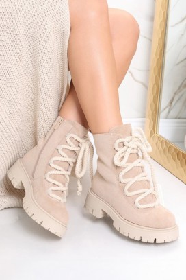 EMILSENA BEIGE női bakancs