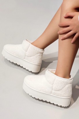 PUHVILZA WHITE női csizma
