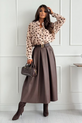 AMOLEFA BROWN szoknya