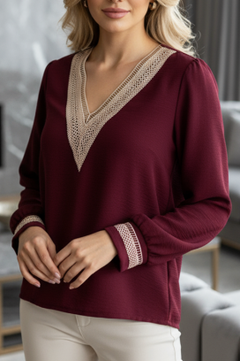 ARETONA BORDO női blúz