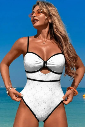 SEOLJA WHITE egyrészes fürdőruha