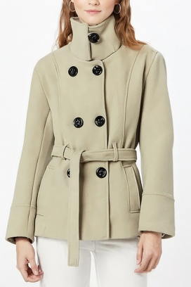 BLENZINA ECRU kabát