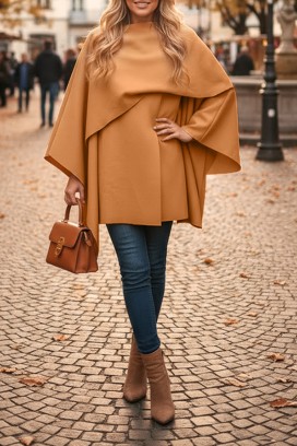 POKRINZA CAMEL kabát