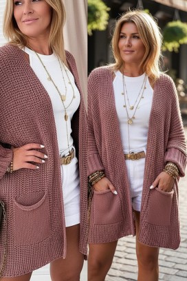 GLORDENZA PUDRA kardigán