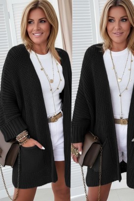 GLORDENZA BLACK kardigán