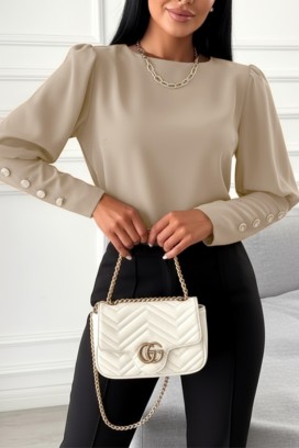 MARIOVA BEIGE női blúz