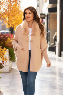 AMOLGINA BEIGE kabát