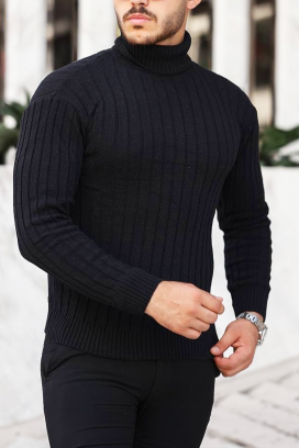 RACHERO BLACK férfi pulóver