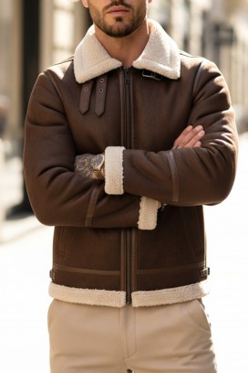 HALMAN BROWN férfi dzseki