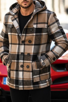 STERFO BEIGE férfi kabát