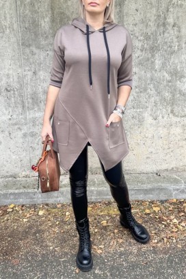 ALEZONDA MOCHA tunika