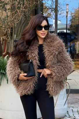 LOLENSIA BROWN kabát