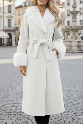 LUXINDA WHITE kabát