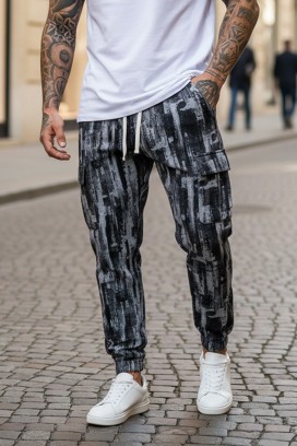 ZIRMEN BLACK férfi nadrág