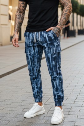 ZIRMEN BLUE férfi nadrág