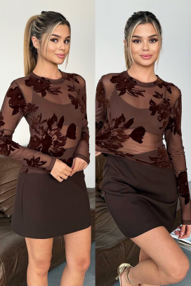 APLEONA BROWN női felső