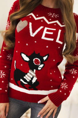 ROLZONA RED pulóver