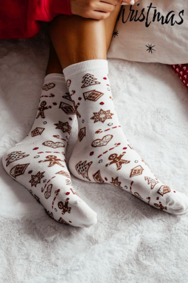 VLADERZA WHITE zokni