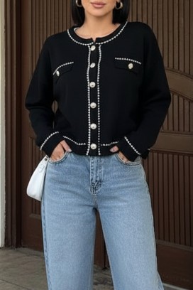 ODESANA BLACK kardigán