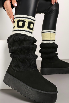 KARMENZA BLACK csizma