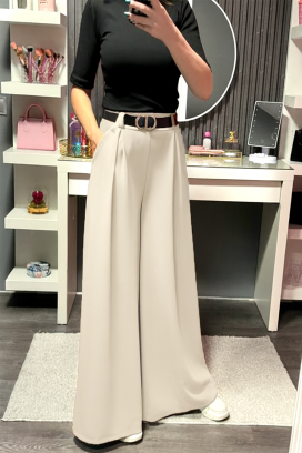 ILOPERNA ECRU nadrág