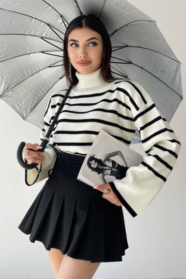 ALSETINA ECRU pulóver