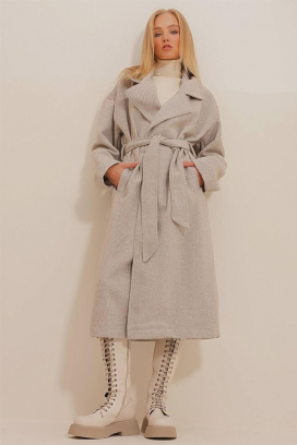 SILVONZA BEIGE kabát