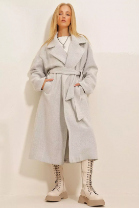 SILVONZA GREY kabát