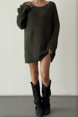 ALIZANA KHAKI pulóver