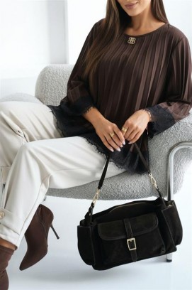 VLANDENA BROWN női blúz