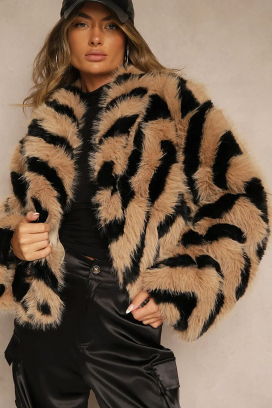 TIGRELZA BEIGE kabát