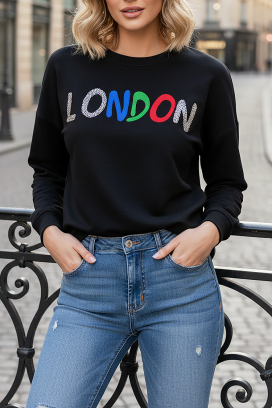 MANDELIA BLACK női felső