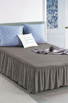 OPRELMA GRAFIT 160x200 cm ágytakaró