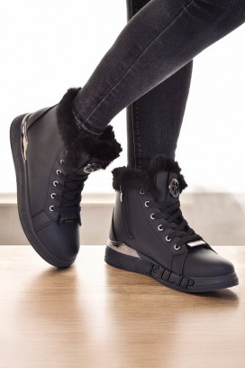 VEONELZA BLACK női bakancs