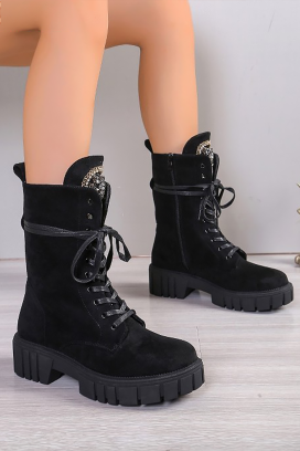 NIOLMEA BLACK női bakancs