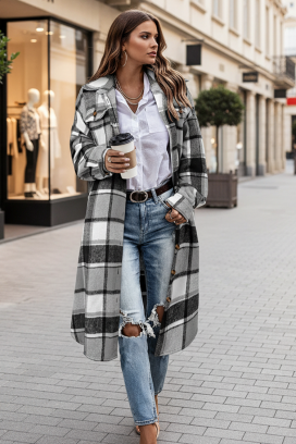 RAYENITA GREY kabát