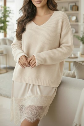 VLODERZA ECRU tunika