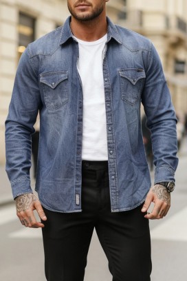 TORMER NAVY férfi ing