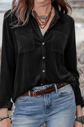 GILVELZA BLACK női ing