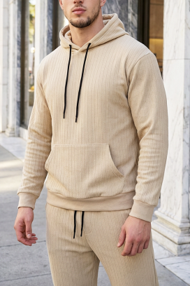 MIZIKO BEIGE férfi szett