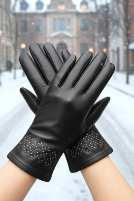 VAKALZA BLACK női kesztyű