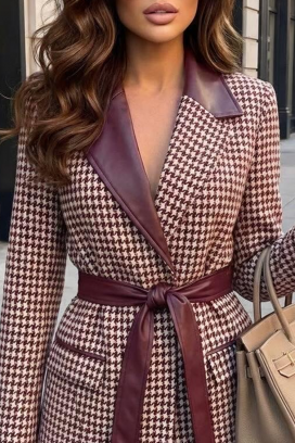 SKAPILZA BORDO női blézer