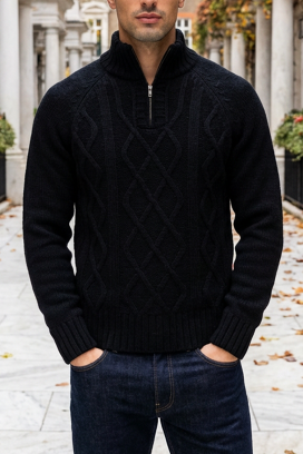 MOXORO BLACK férfi pulóver