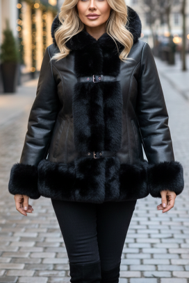 DALMINZA BLACK kabát