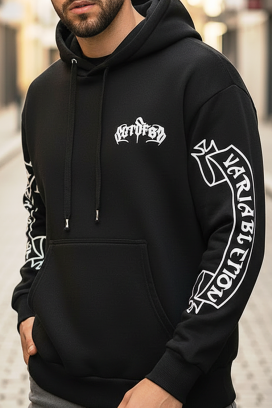 CHROMERO BLACK férfi pulóver