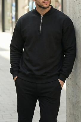 MENEJO BLACK férfi felső