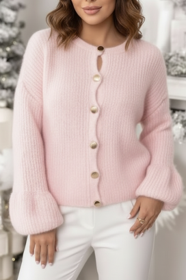 DEVOLA PUDRA kardigán