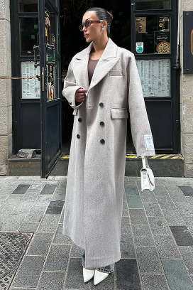 VURDELZA BEIGE kabát