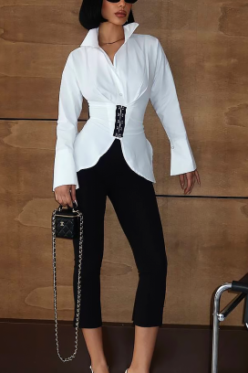 ZALORENA WHITE női blúz