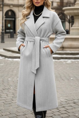 SILVONZA GREY kabát